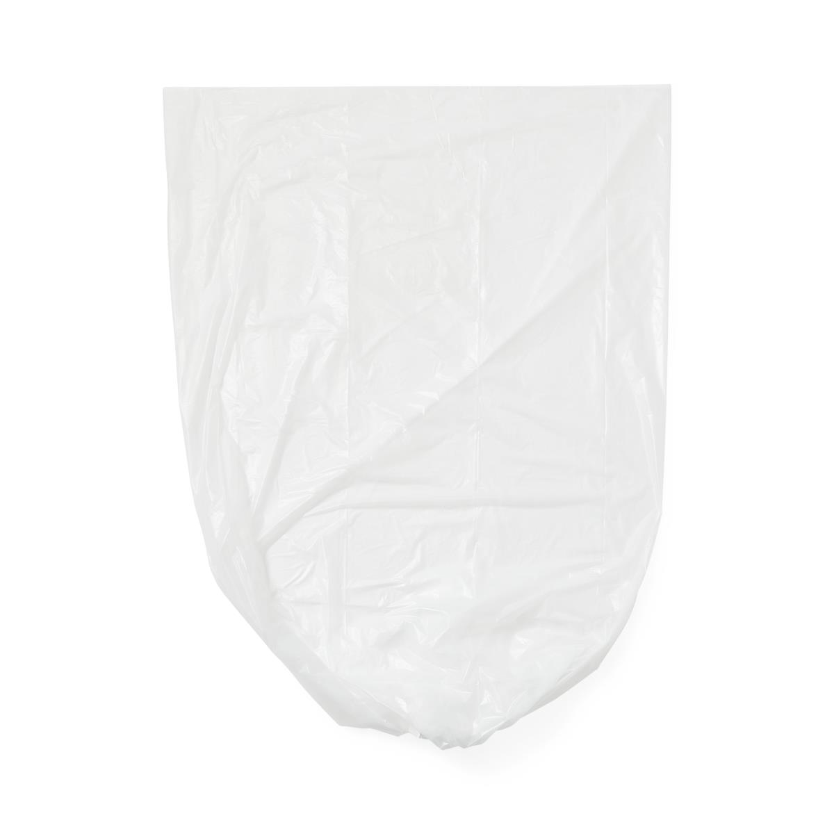 Medline White Low-Density Trash Can Liners