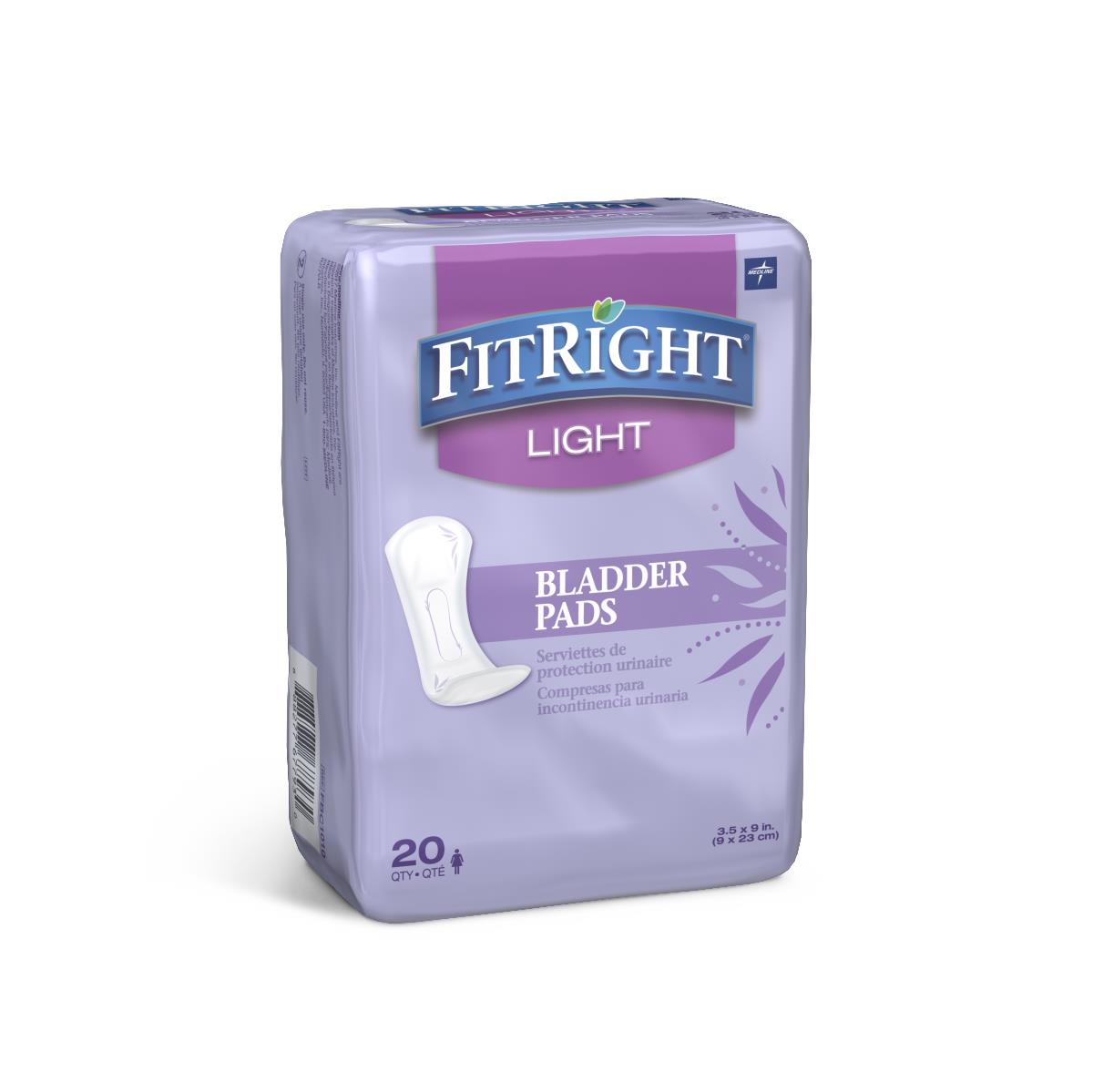 FitRight ActivEdge Women's Bladder Control Pads