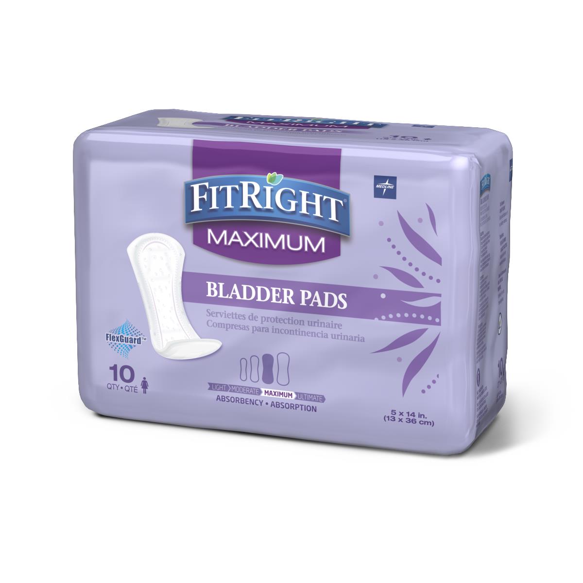 FitRight ActivEdge Women's Bladder Control Pads