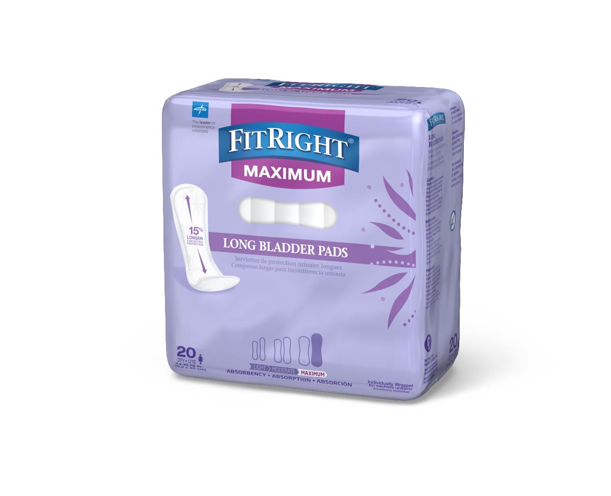 FitRight ActivEdge Women's Bladder Control Pads