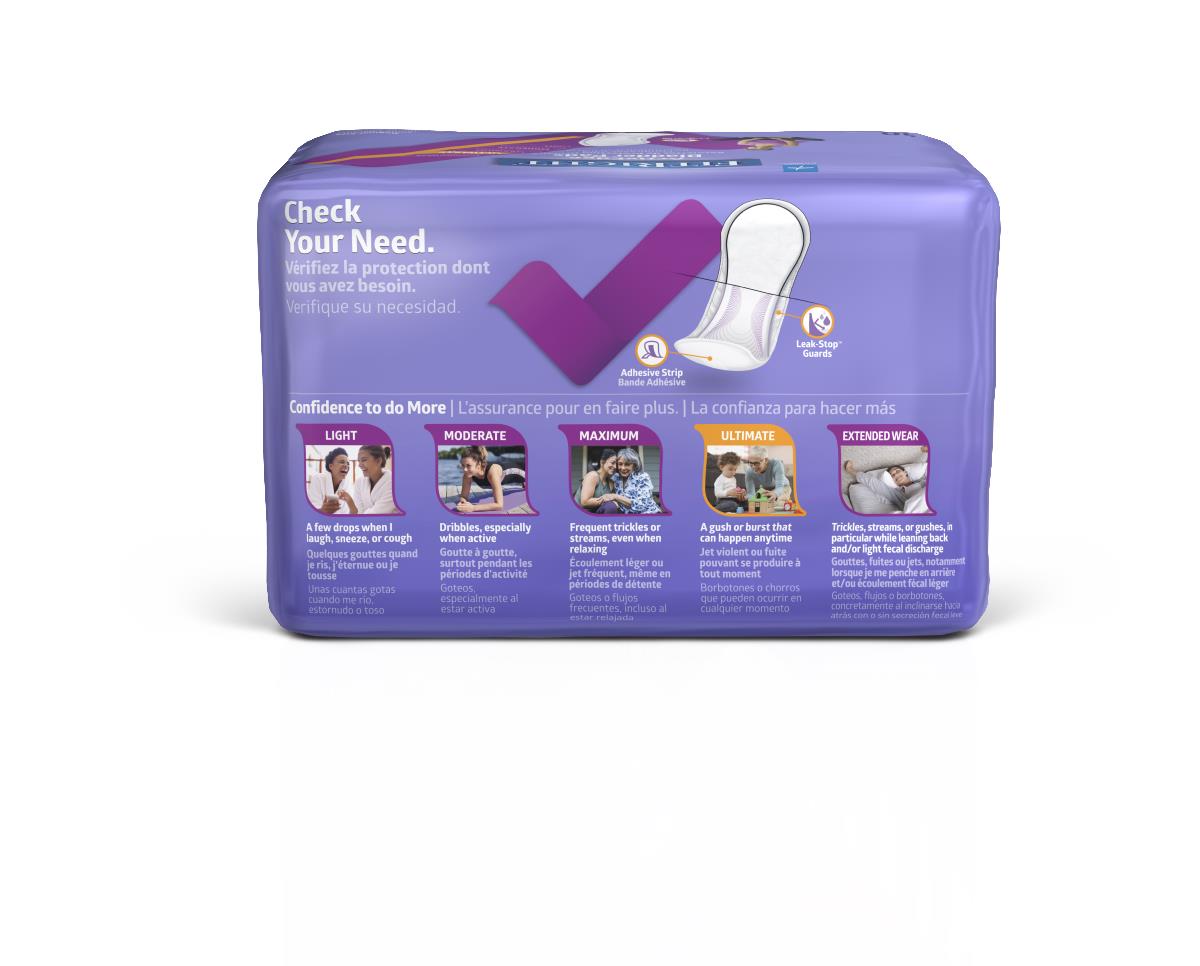 FitRight ActivEdge Women's Bladder Control Pads