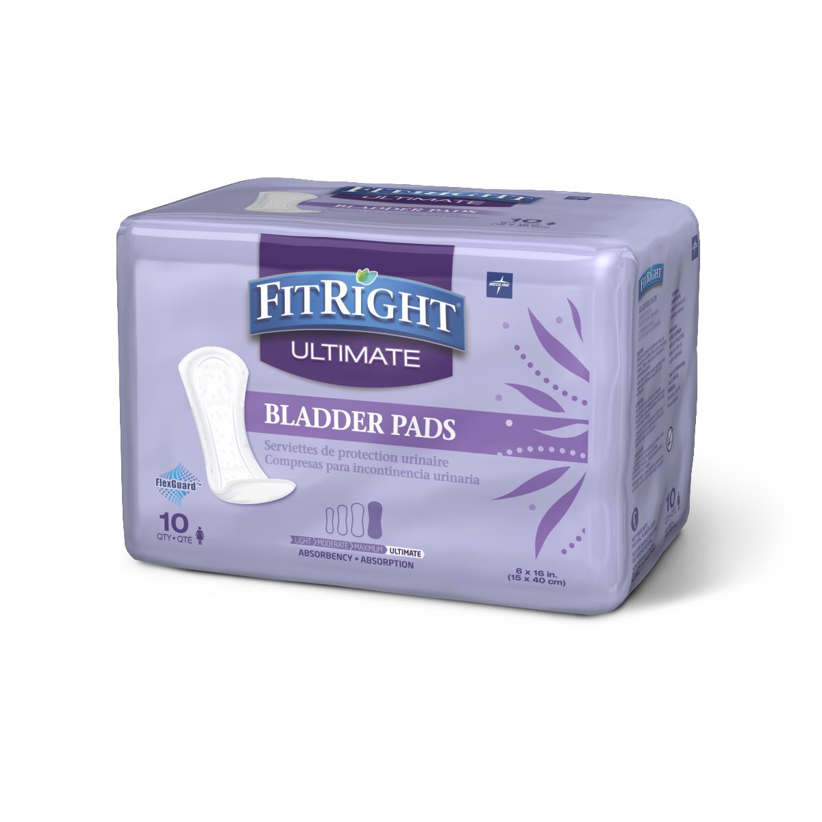 FitRight ActivEdge Women's Bladder Control Pads
