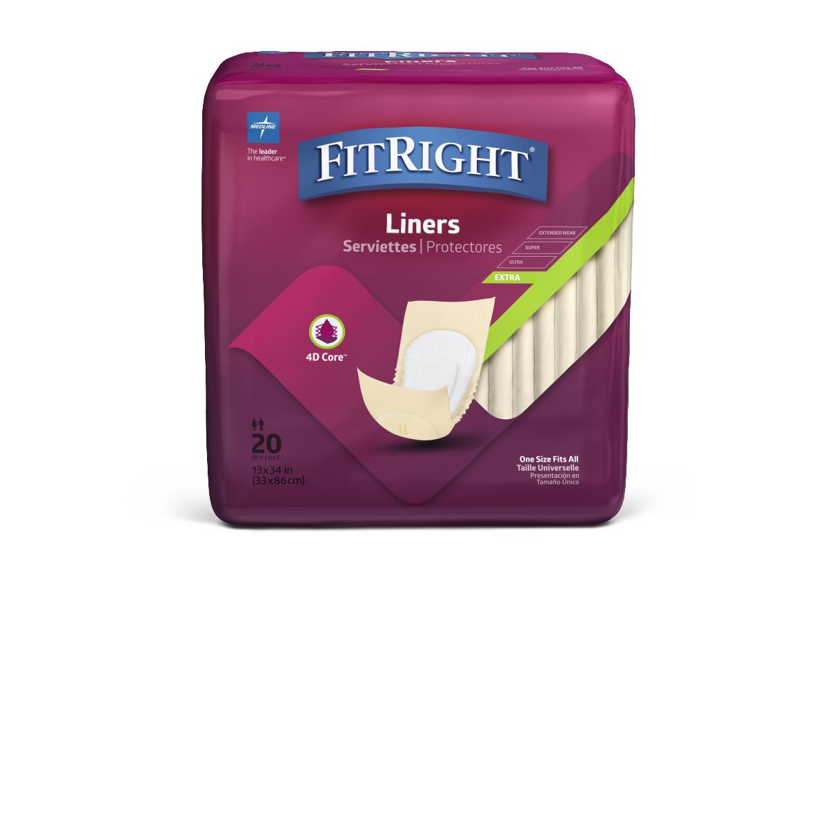Fitright Incontinence Liners