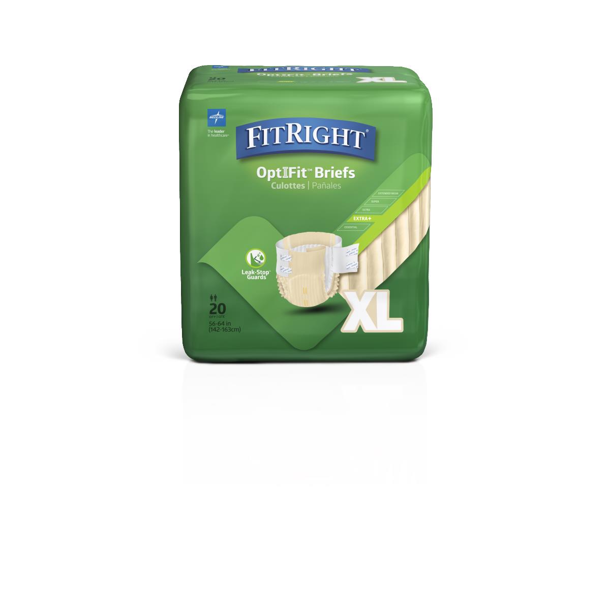 FitRight Plus Incontinence Briefs