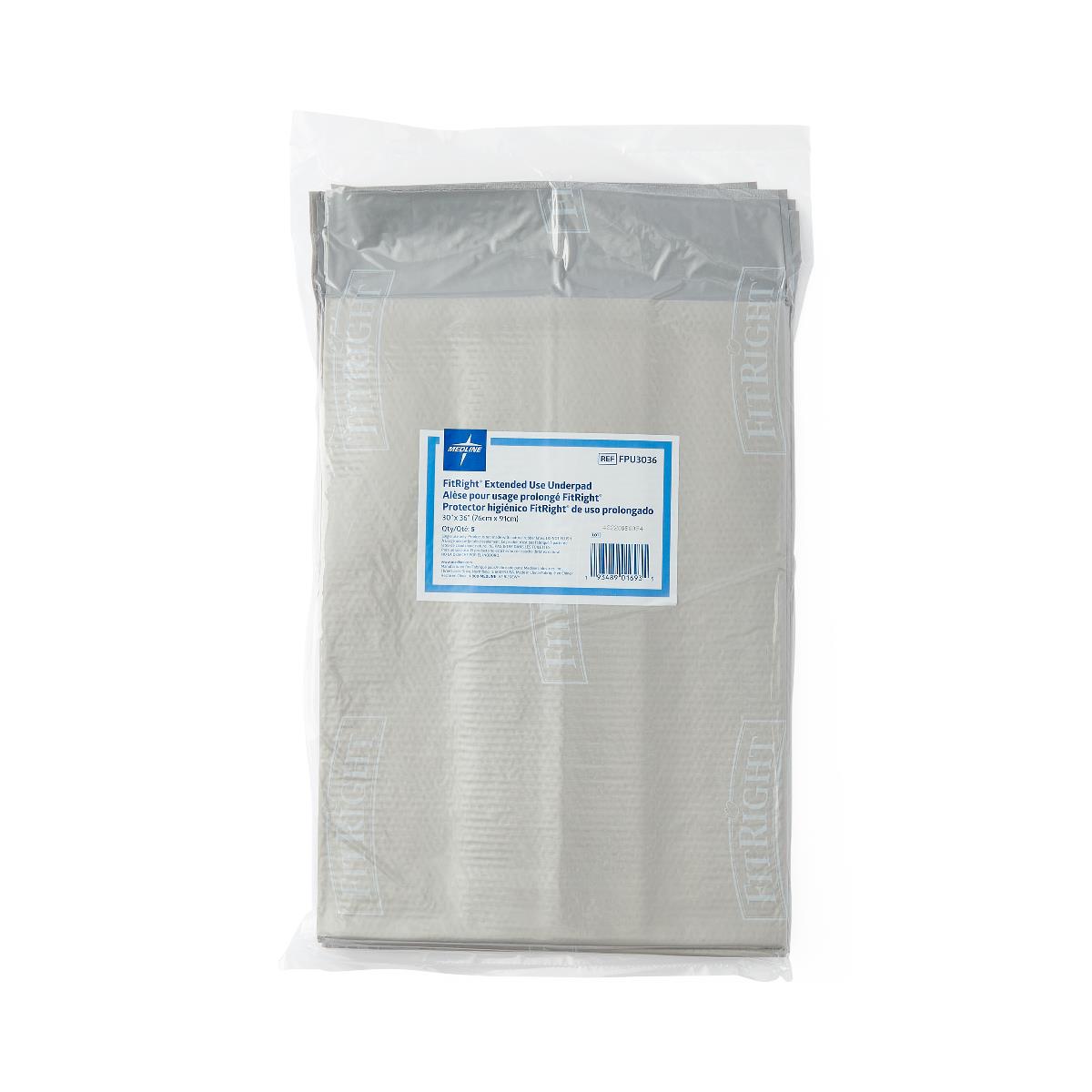 FitRight Extended-Use Premium Underpads