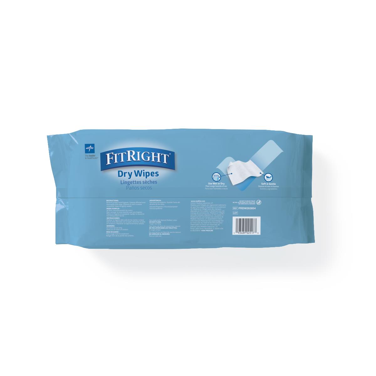 FitRight Dry Wipes