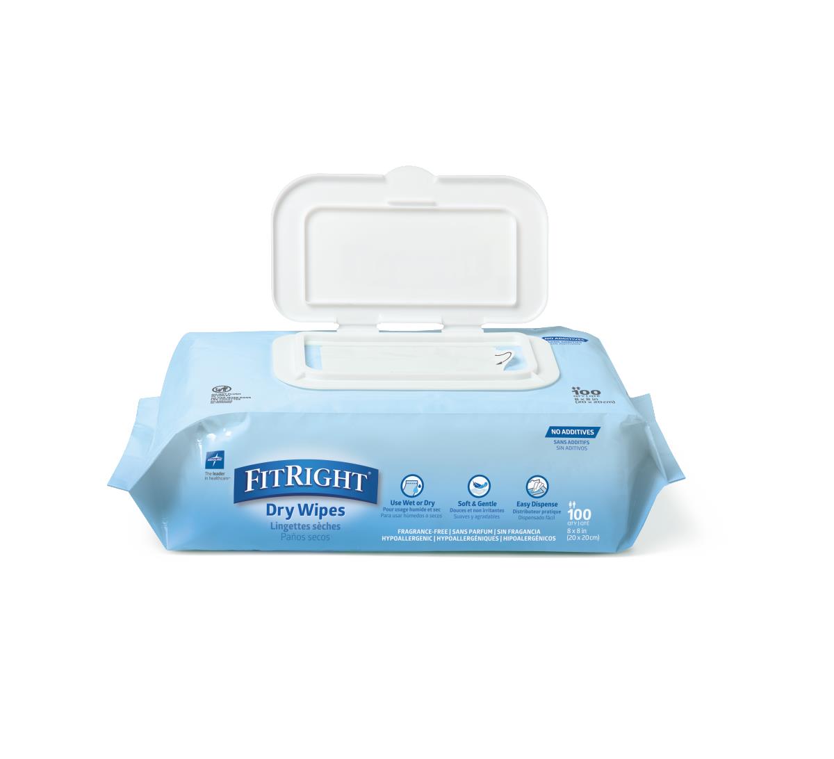 FitRight Dry Wipes
