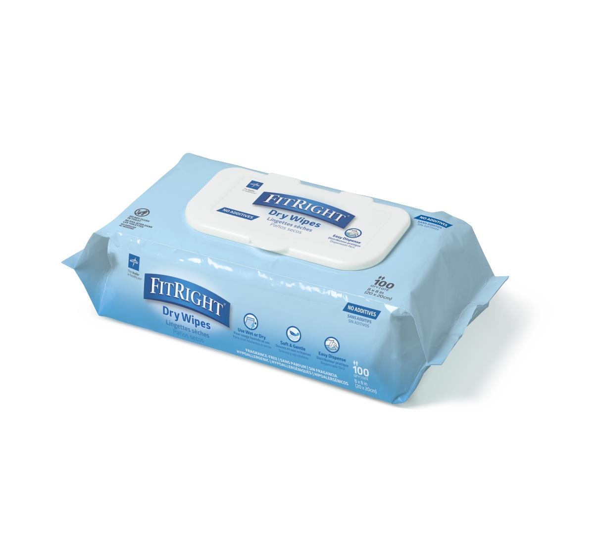 FitRight Dry Wipes