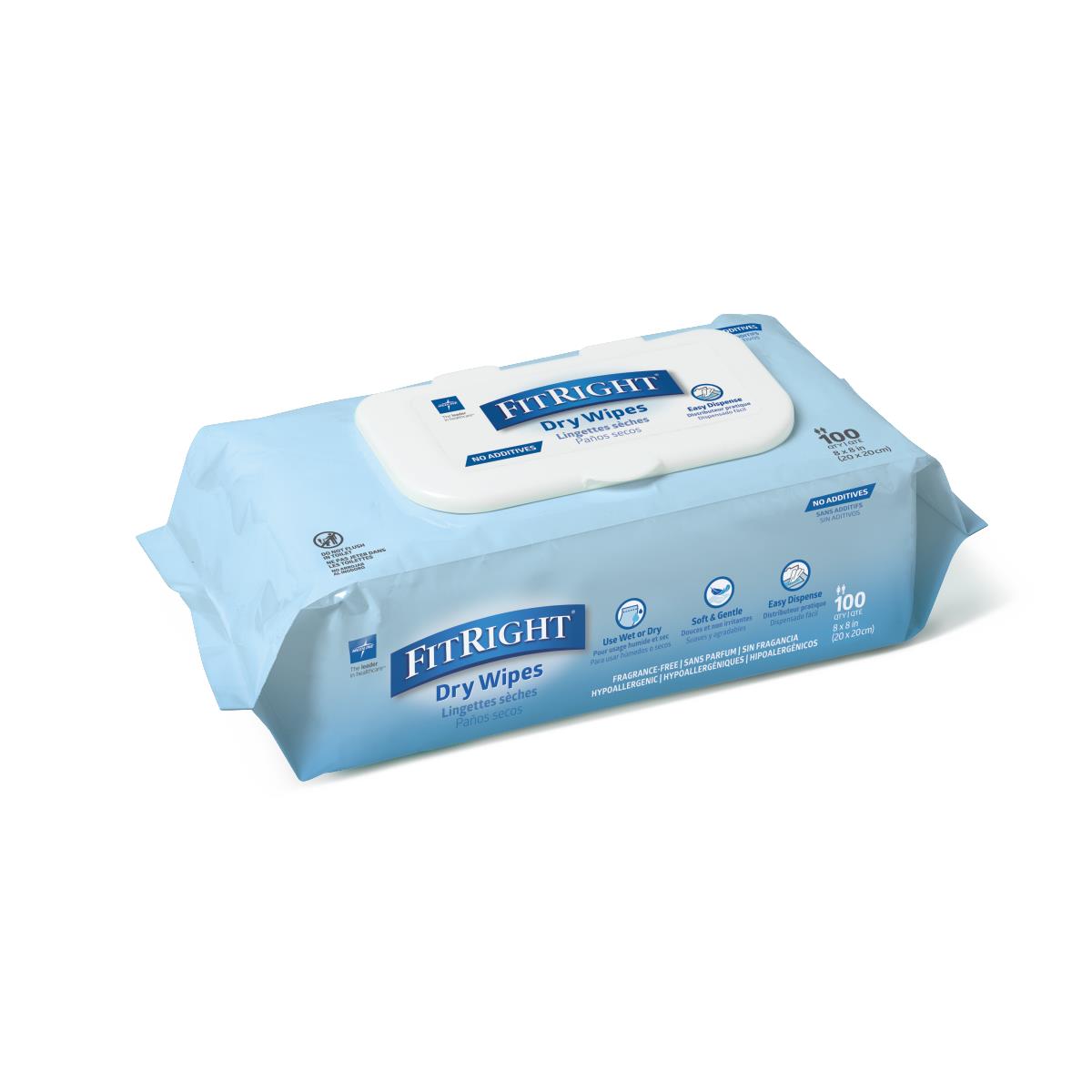 FitRight Dry Wipes