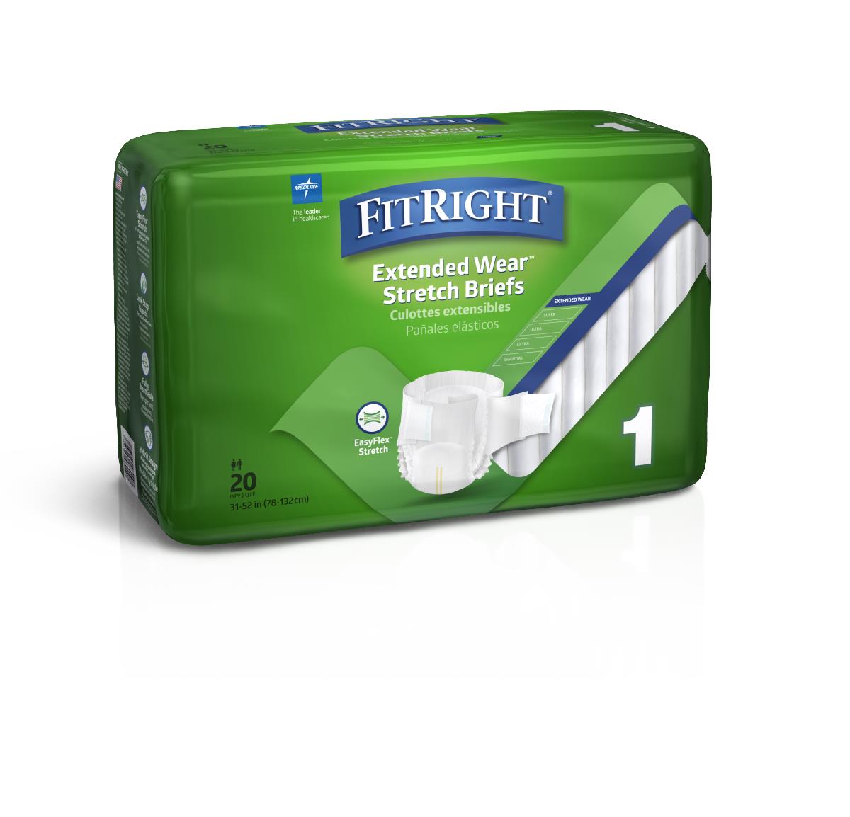 FitRight Extended Wear Stretch Briefs