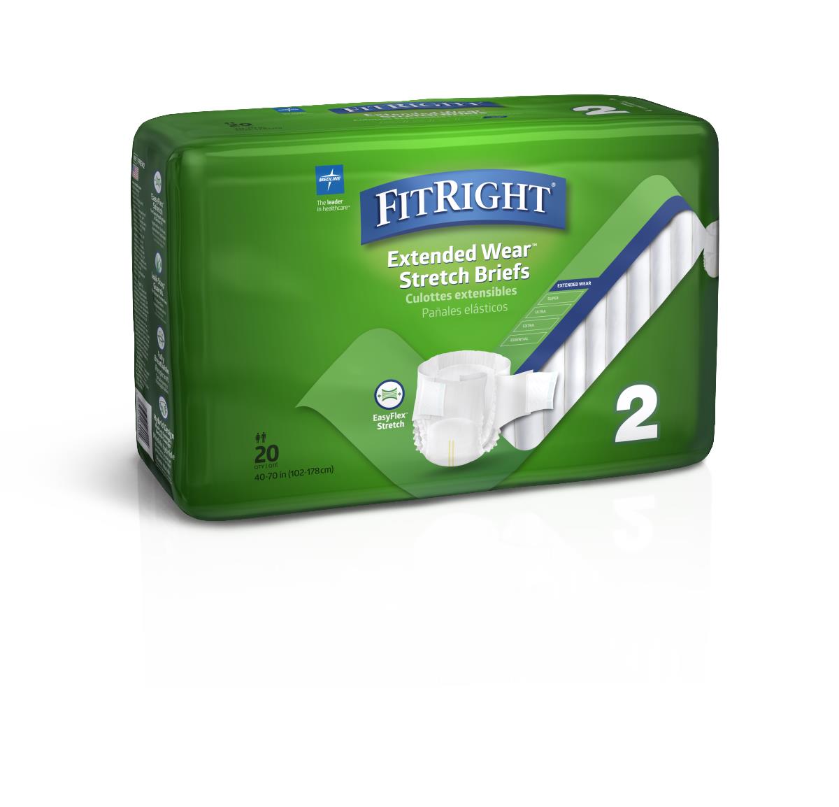 FitRight Extended Wear Stretch Briefs