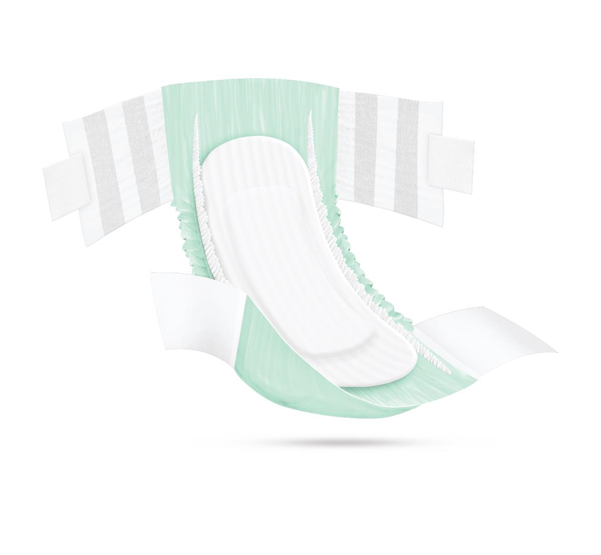 FitRight Stretch Ultra Incontinence Briefs with Center Tab