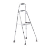 Side Step Folding Walker Aluminum Frame 250 Lbs. Weight Capacity 32 To 36 Inch Height