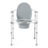 Medline Aluminum Bedside Commode