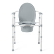 Medline 3-in-1 Elongated Folding Commode - BeHope