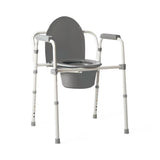 Medline Steel Commode with Microban