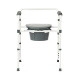 Medline Steel Commode with Microban