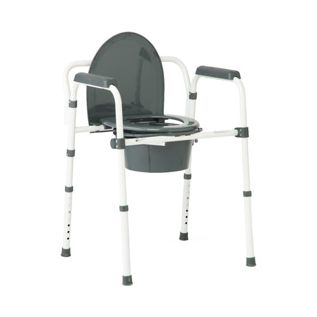 Medline Steel Commode with Microban