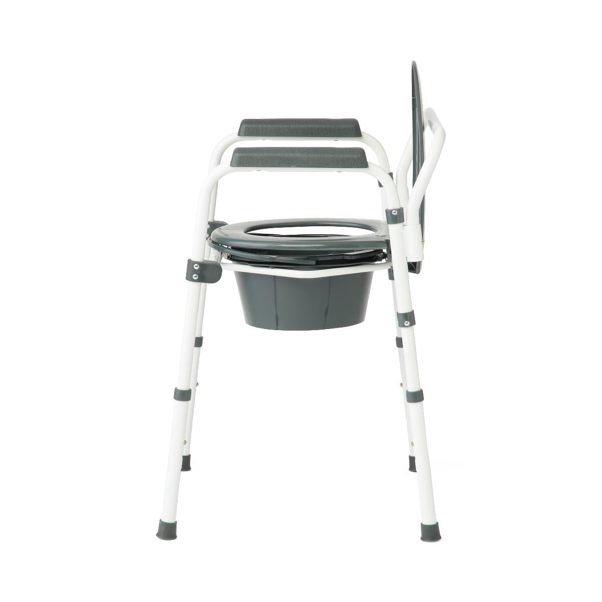 Medline Steel Commode with Microban