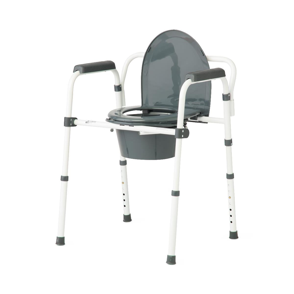 Medline Steel Commode with Microban