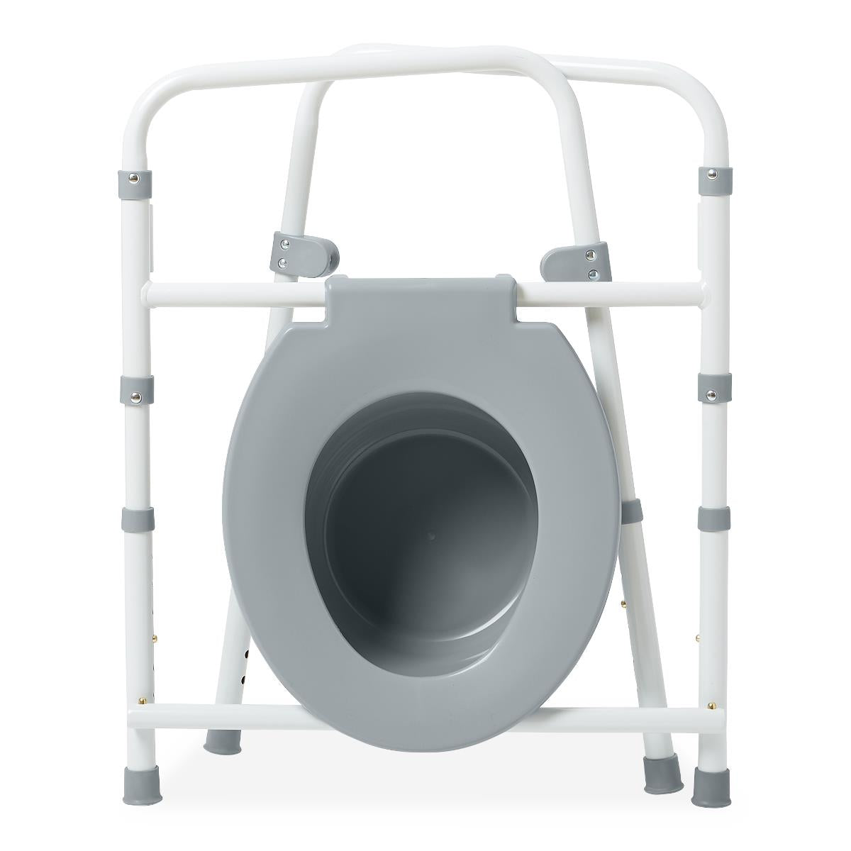Medline 3-in-1 Elongated Folding Commode
