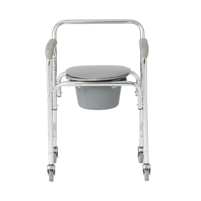 Medline Aluminum Commodes With Wheels - BeHope