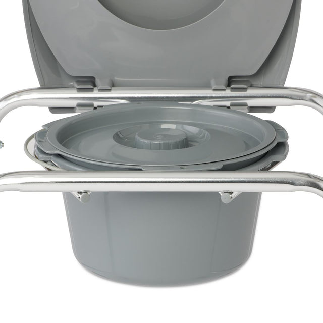 Medline Aluminum Commodes With Wheels - BeHope