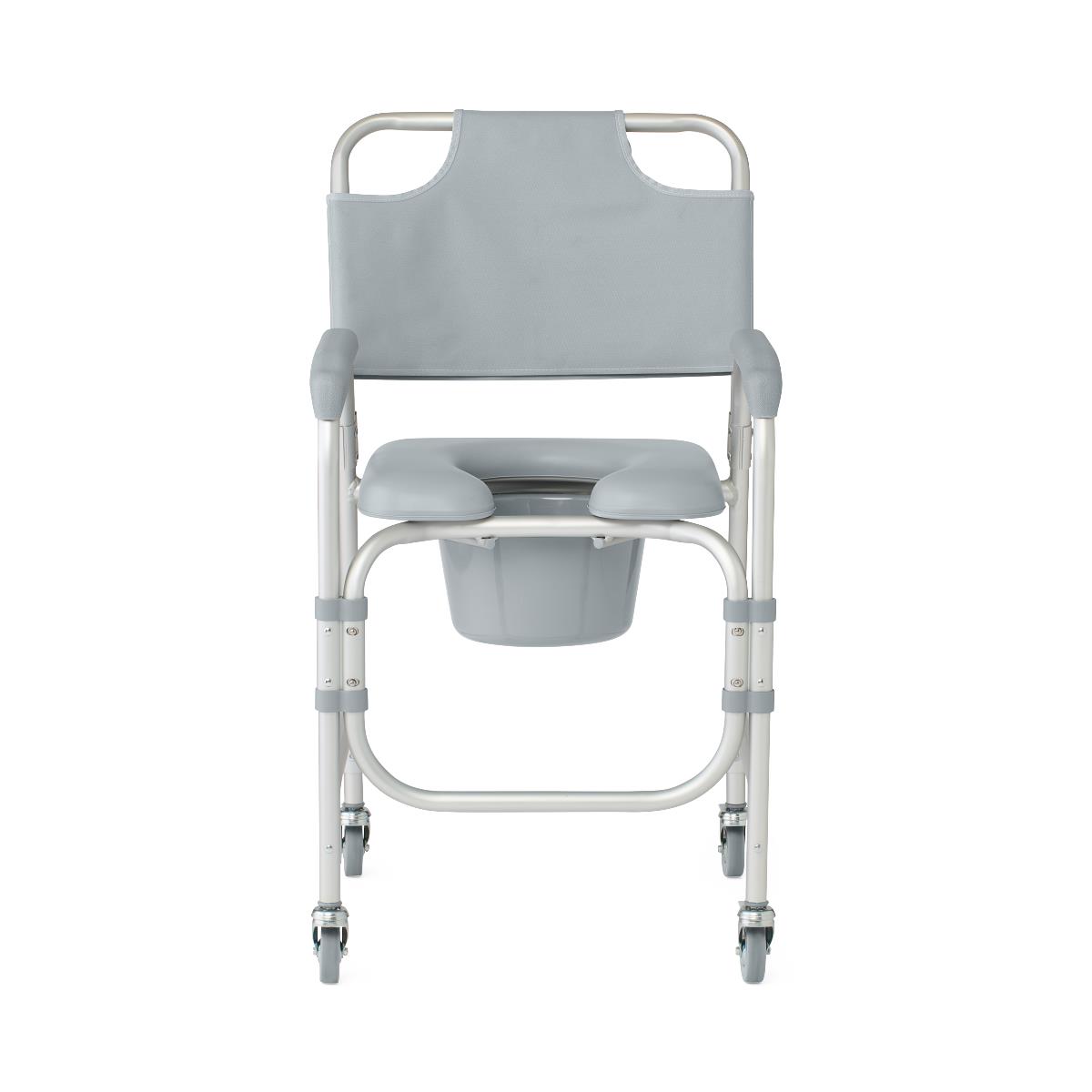 Medline Aluminum Commodes with Wheels
