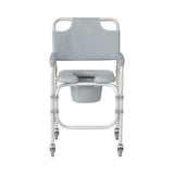 Medline Aluminum Commodes with Wheels