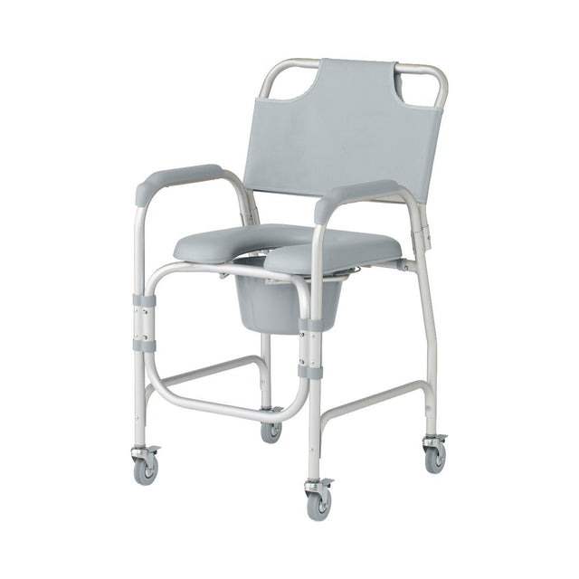 Medline Aluminum Commodes With Wheels - BeHope