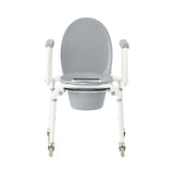 Medline Aluminum Commodes with Wheels