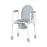 Medline Aluminum Commodes with Wheels