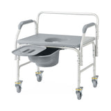 Medline Aluminum Commodes with Wheels