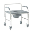 Medline Aluminum Commodes With Wheels - BeHope