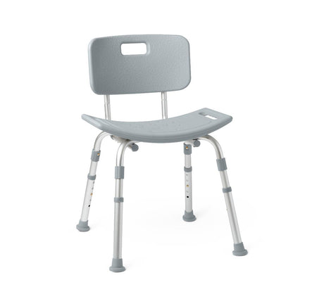 Gray Knockdown Shower Chair