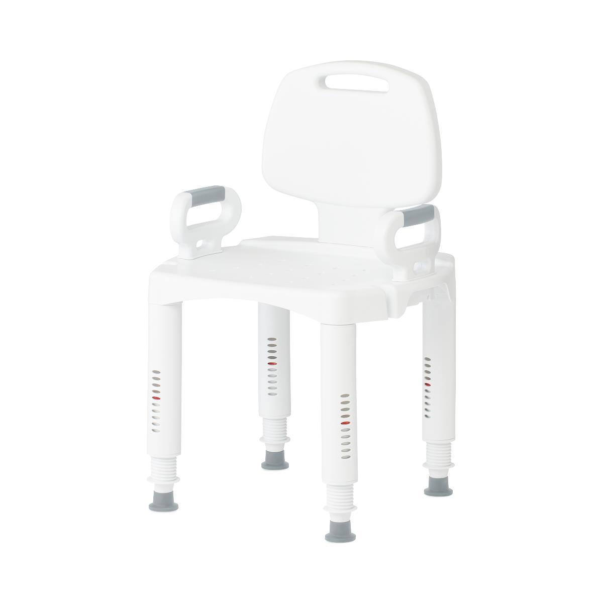 Medline Shower Chair with Arms and Back