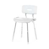 Medline Shower Chairs with Backs and Microban