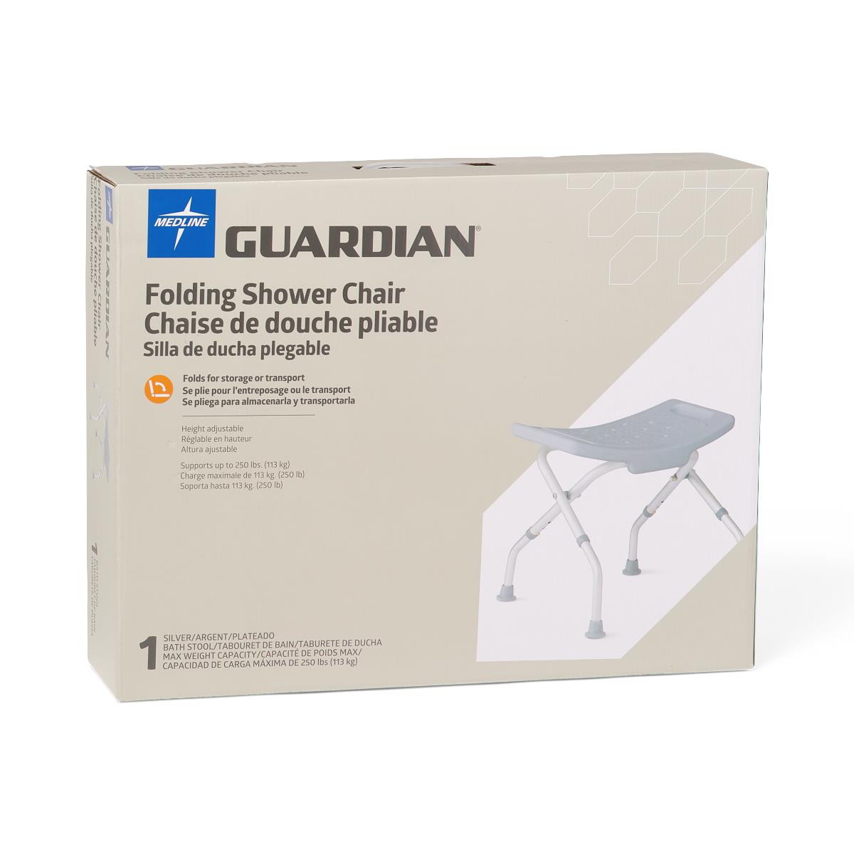 Medline Shower Chair without Back