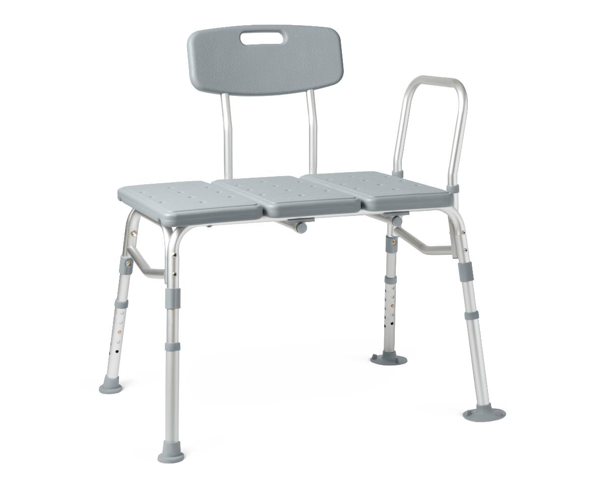 Transfer Bath Bench With Back Support