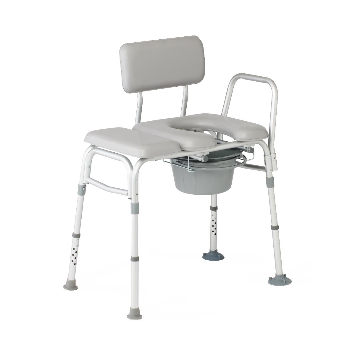 Medline Combination Transfer Bench and Commode - BeHope