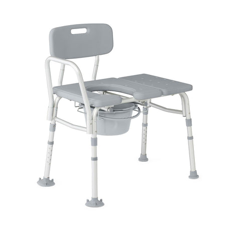 Medline Combination Transfer Bench and Commode - BeHope