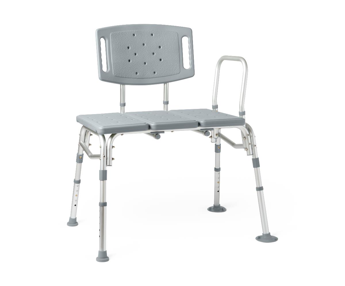 Medline Bariatric Transfer Bench with Back