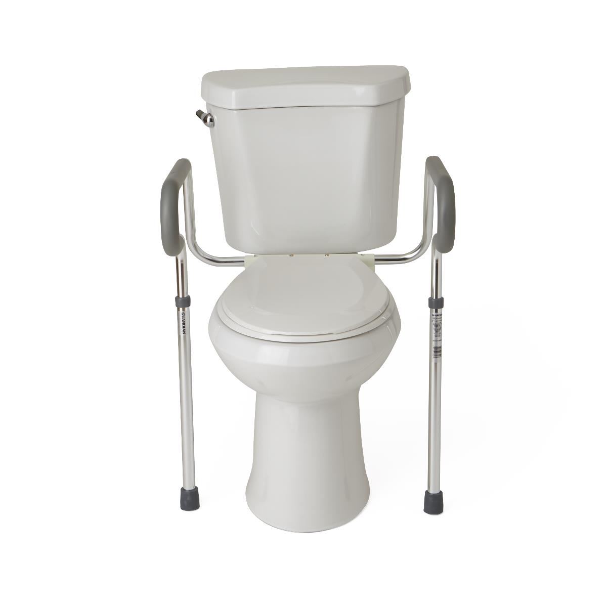 Toilet Safety Rail 2/cs Bulk Guardian (pack Of 2)