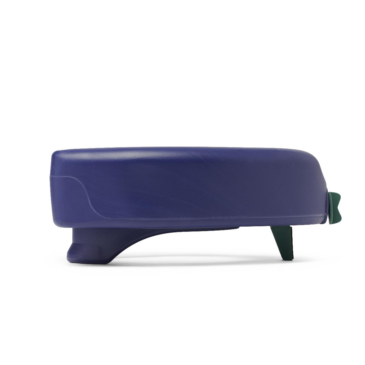 Medline Heavy Duty Raised Toilet Seat, view of ergonomic contoured design.