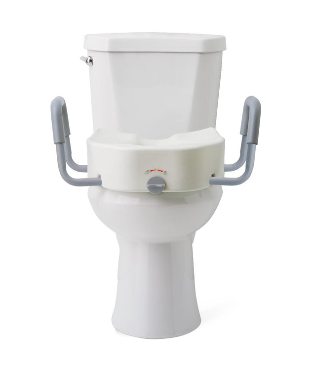 Medline Raised Locking Toilet Seats - BeHope