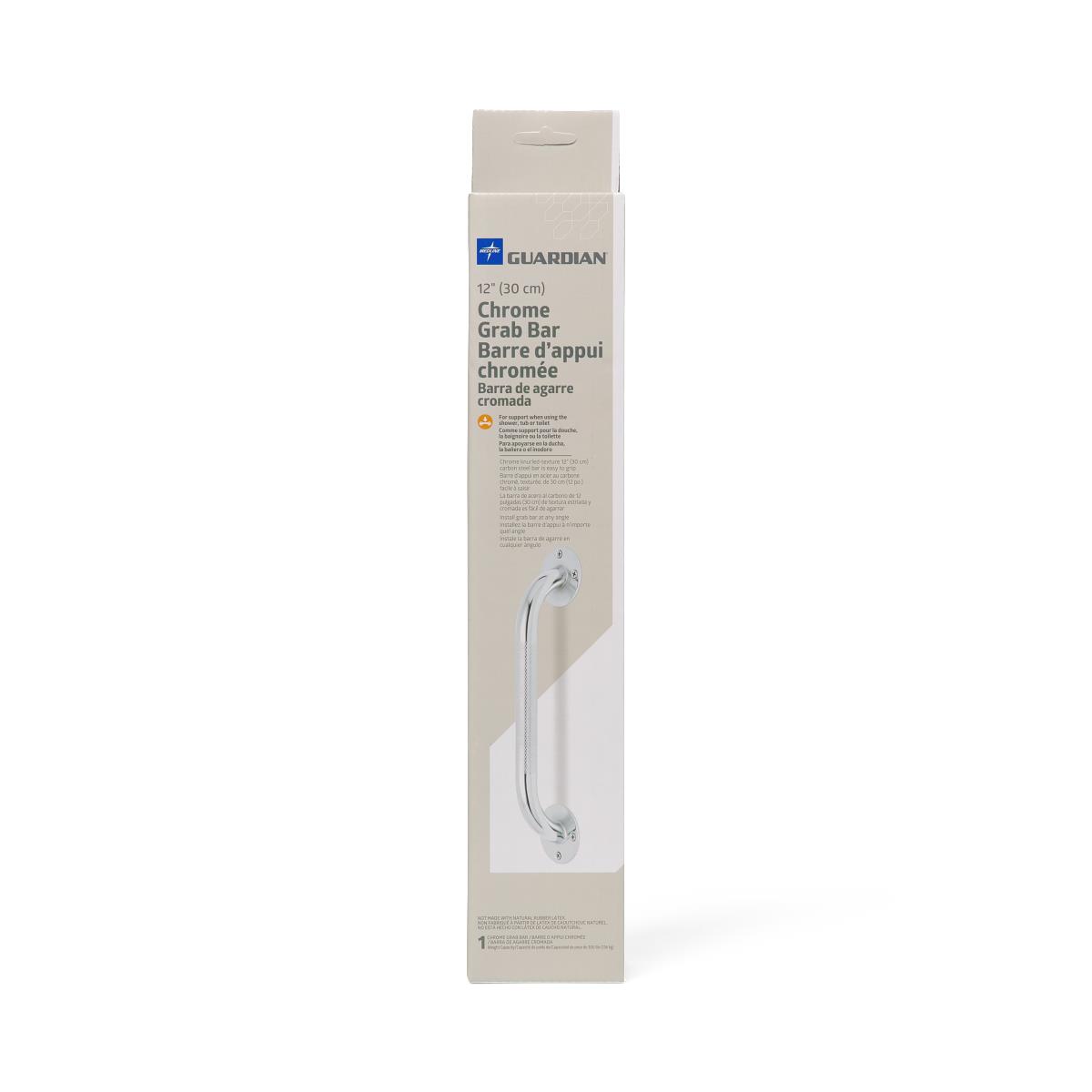 Medline Knurled Chrome Grab Bars