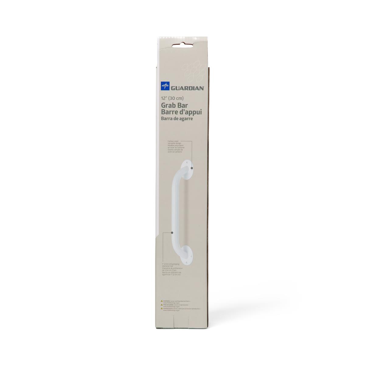 Medline White Enameled Grab Bars