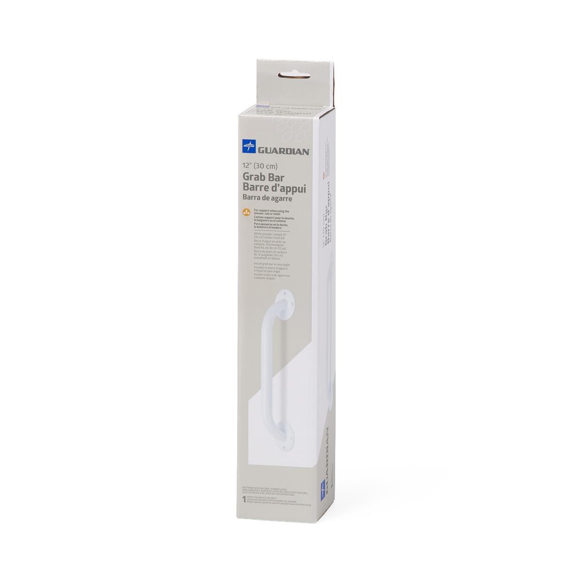 Medline White Enameled Grab Bars