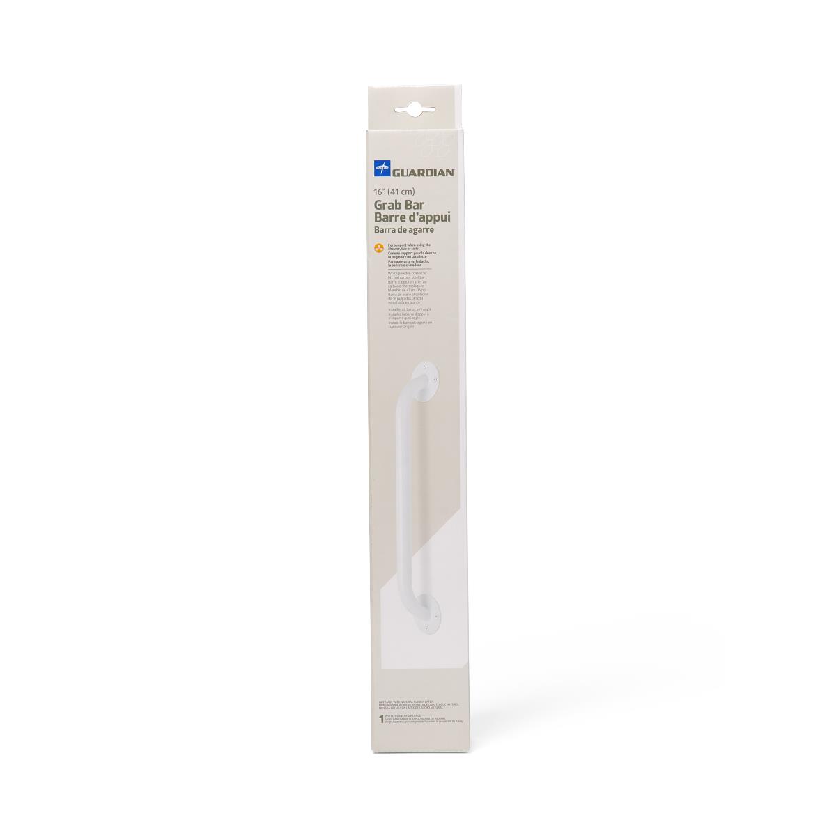 Medline White Enameled Grab Bars