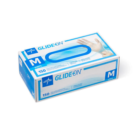 Glide-On Powder-Free Vinyl Exam Gloves - BeHope